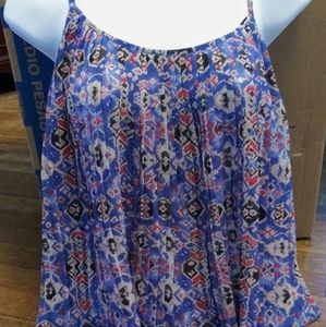 5 for $25 Sheer Tank Top Pleated